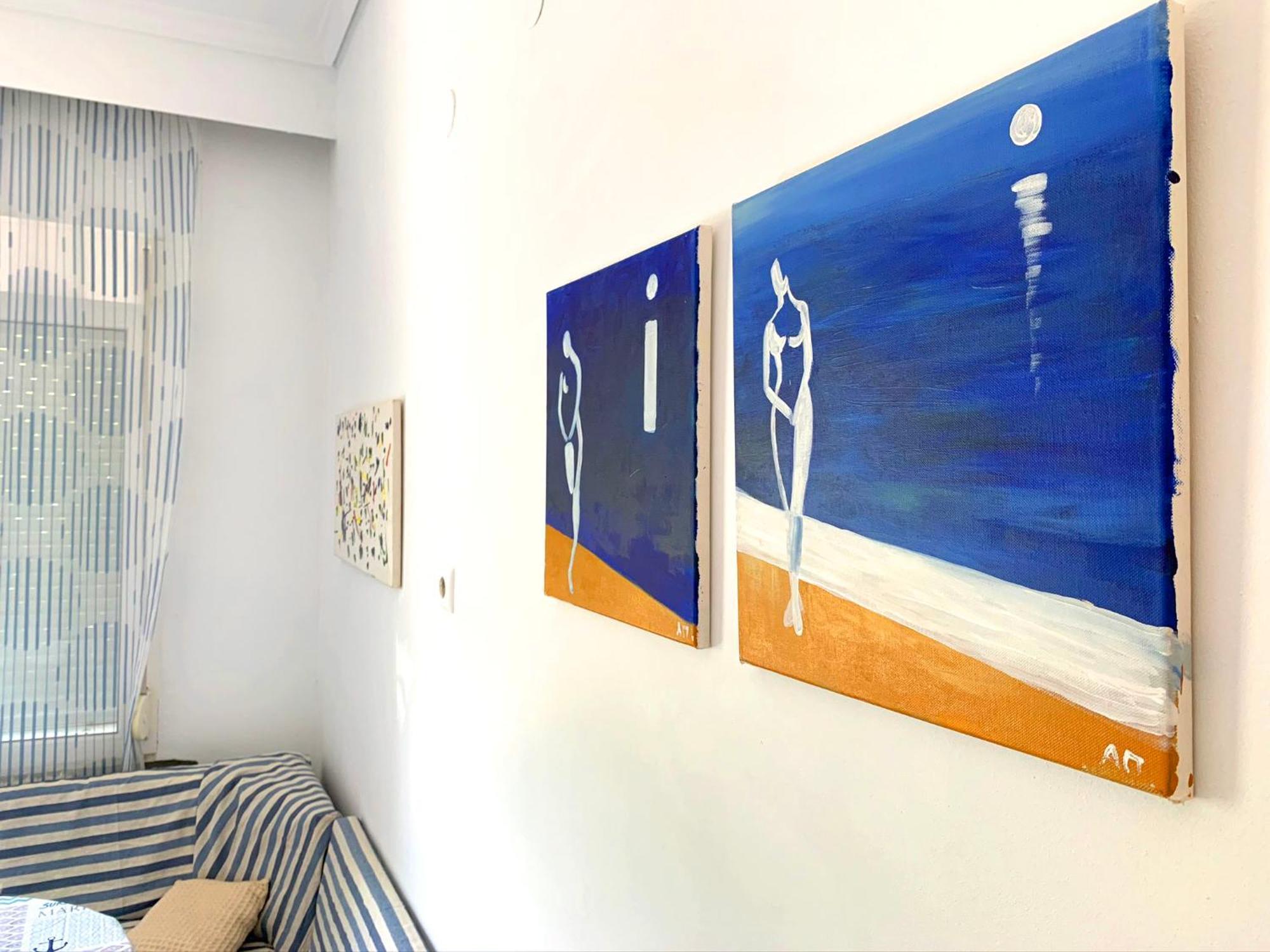 Anna'S 3 Rooms Apartment Nei Epivates Beach Skála Neón Epivatón Buitenkant foto